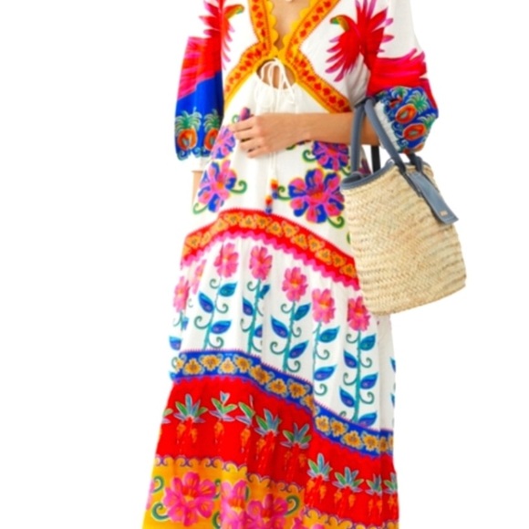 SOLD 🛑 ❌Farm Rio  dresses size medium new with tags - Picture 16 of 16